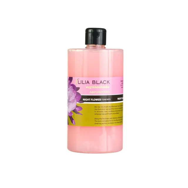 Lilia Black Αφρόλουτρο Νυχτολούλουδο 800ml