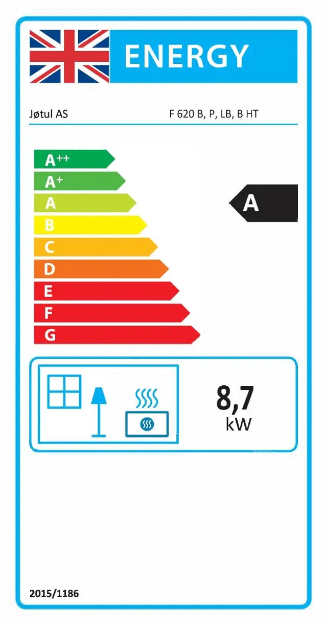 Ενεργειακή Σόμπα F 620 HT - JOTUL 2