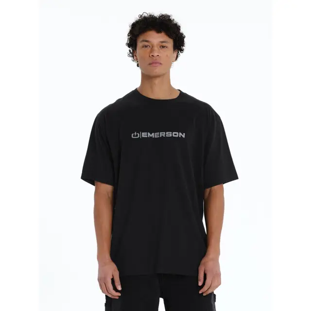 Emerson Men's s/s T-Shirt (261.EM33.03-Black) - Μαύρο