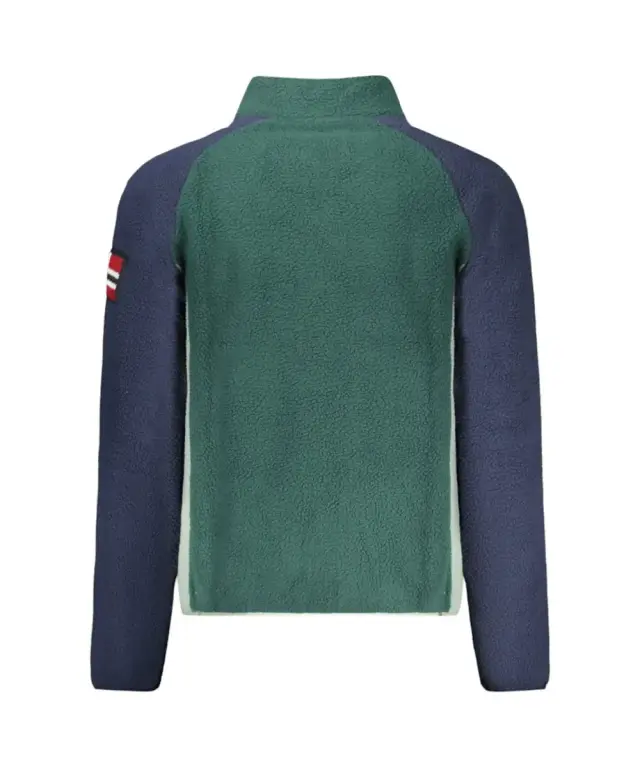 Scuola Nautica Italiana - Ανδρική Ζακέτα Φούτερ Fleece 859503-ALPINE Πράσινο 2