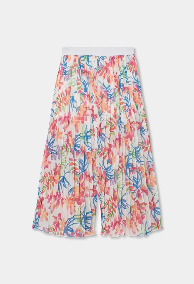 Boboli Trousers gauze με τύπωμα για κορίτσι 763040-9846 - 14 2