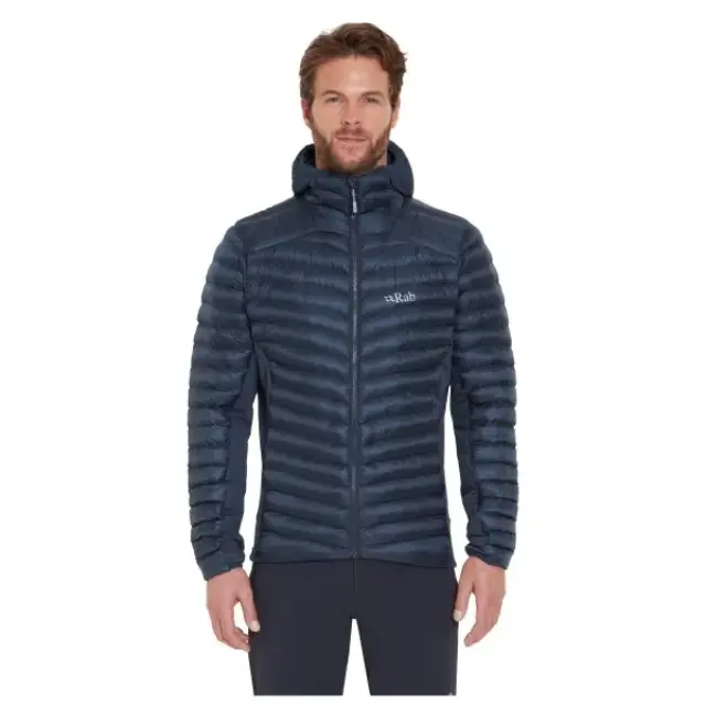 Rab Cirrus Flex Hoody Ανδρικό Συνθετικό Puffer Μπουφάν Slim Fit Tempest Blue - X Large 3