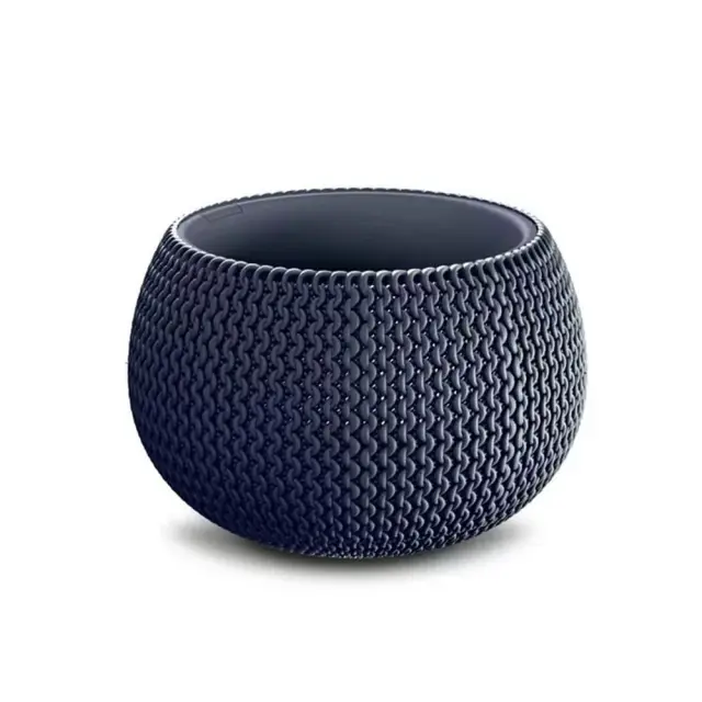 Prosperplast Splofy Bowl DKSP370-S433 Κασπώ στρογγυλό 9lt Ανθρακί / A103895