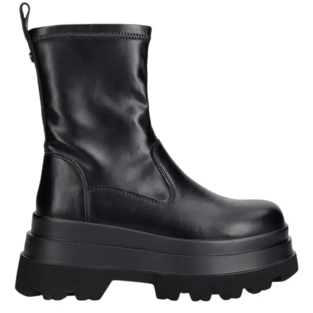 Γυναικεία Μποτάκια Jupiter Sock Boot BN1270135 Μαύρα Μαύρο Buffalo - 37