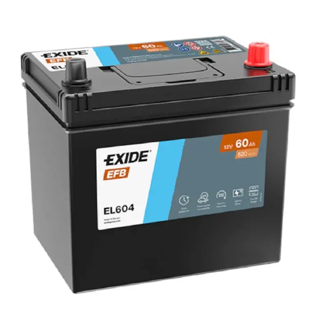 Μπαταρία EXIDE EFB EL604 12V 60Ah 520A (EN)