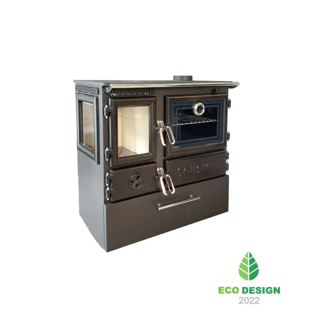 Caliskan 214-3D ενεργειακή σόμπα ξύλου με φούρνο BOX