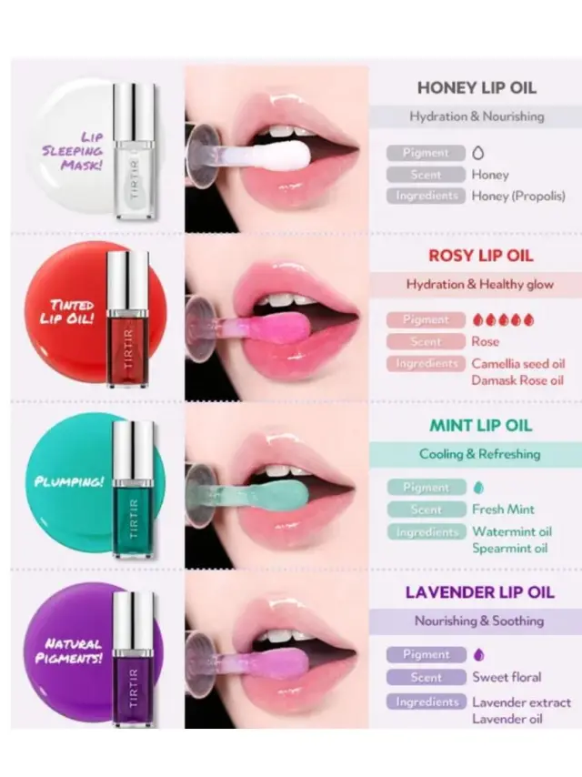 TIRTIR Tirtir My Glow Lavender Lip oil -Ενυδατικό έλαιο χειλιών 5,7ml 2