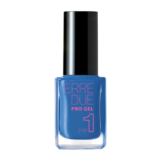 Erre Due Pro Gel Bikini Blue Βερνίκι Νυχιών Μακράς Διαρκείας με Λάμψη 12ml - 609 Bikini Blue