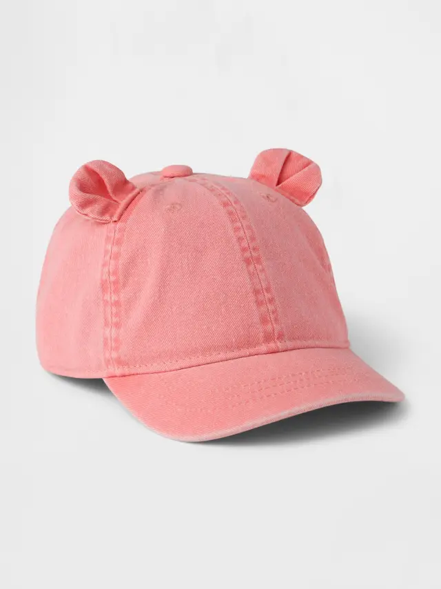 Νηπιακό Denim Bear Baseball Καπέλο Coral frost