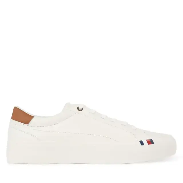 Tommy Hilfiger - Modern Vulk LTH Low WL Ανδρικά Sneakers FM0FM04819-YBI Λευκό - 44