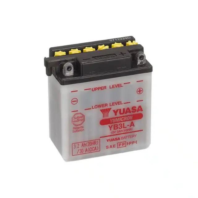 Μπαταρία Μοτοσυκλέτας YUASA YB3L-A 12V 3Ah Χ/ΥΓΡΑ