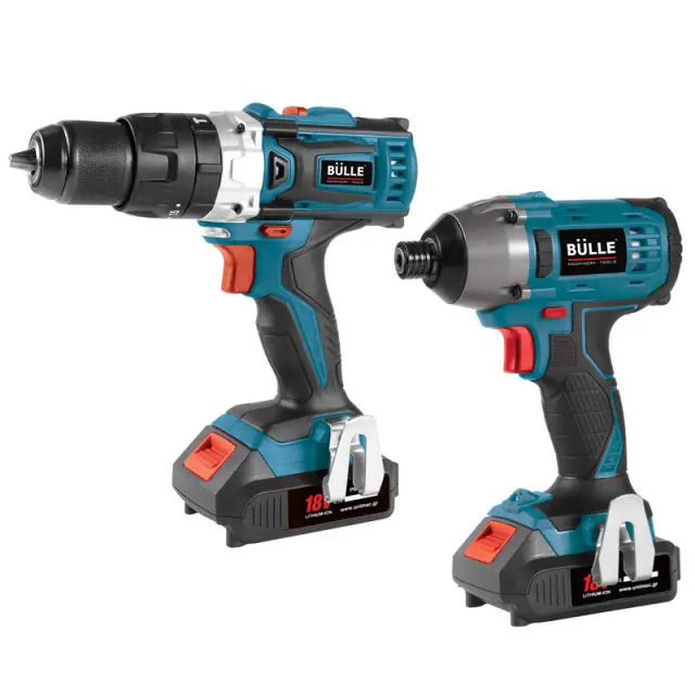 18V ΣΕΤ ΔΡΑΠΑΝΟΚΑΤΣΑΒΙΔΟ + ΚΑΤΣΑΒΙΔΙ 2x2Ah Li-ion 633334
