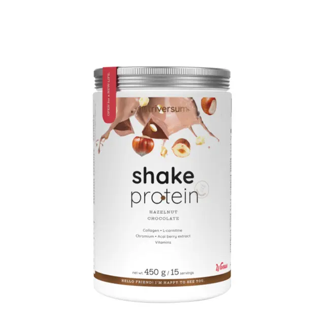Nutriversum Shake Protein - WOMEN Chocolate Hazelnut, 450 g