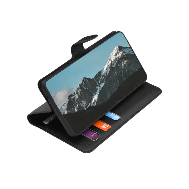 Techsuit® Leather Folio για Redmi Note 15 Pro 4G -Black 3