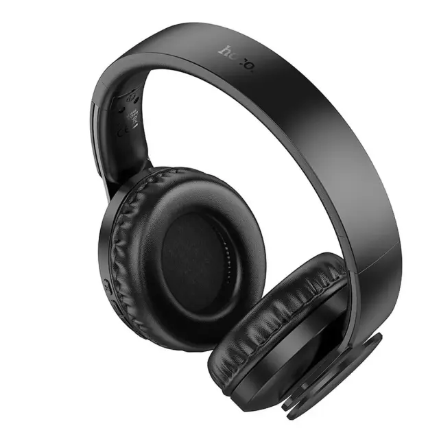 Wireless Ακουστικά Stereo Hoco W45 Enjoy V5.3 4 00mAh AUX Μαύρα 2