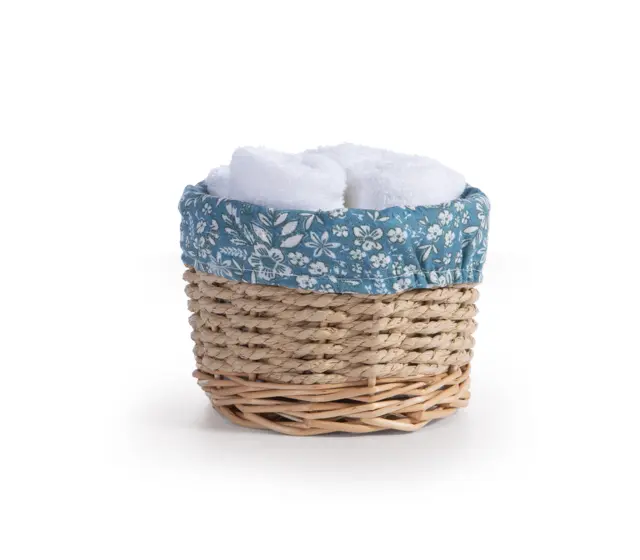 Nef-Nef Homeware Καλάθι Με Πετσέτες 5 τεμ. Ethnia 30x30 White 2