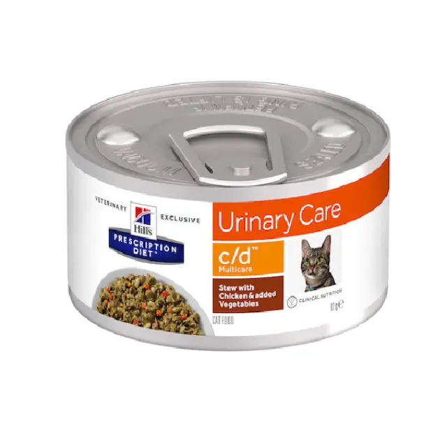 Hill's Prescription Diet Urinary Care c/d Multicare Stew Κοτόπουλο / Λαχανικά 82gr