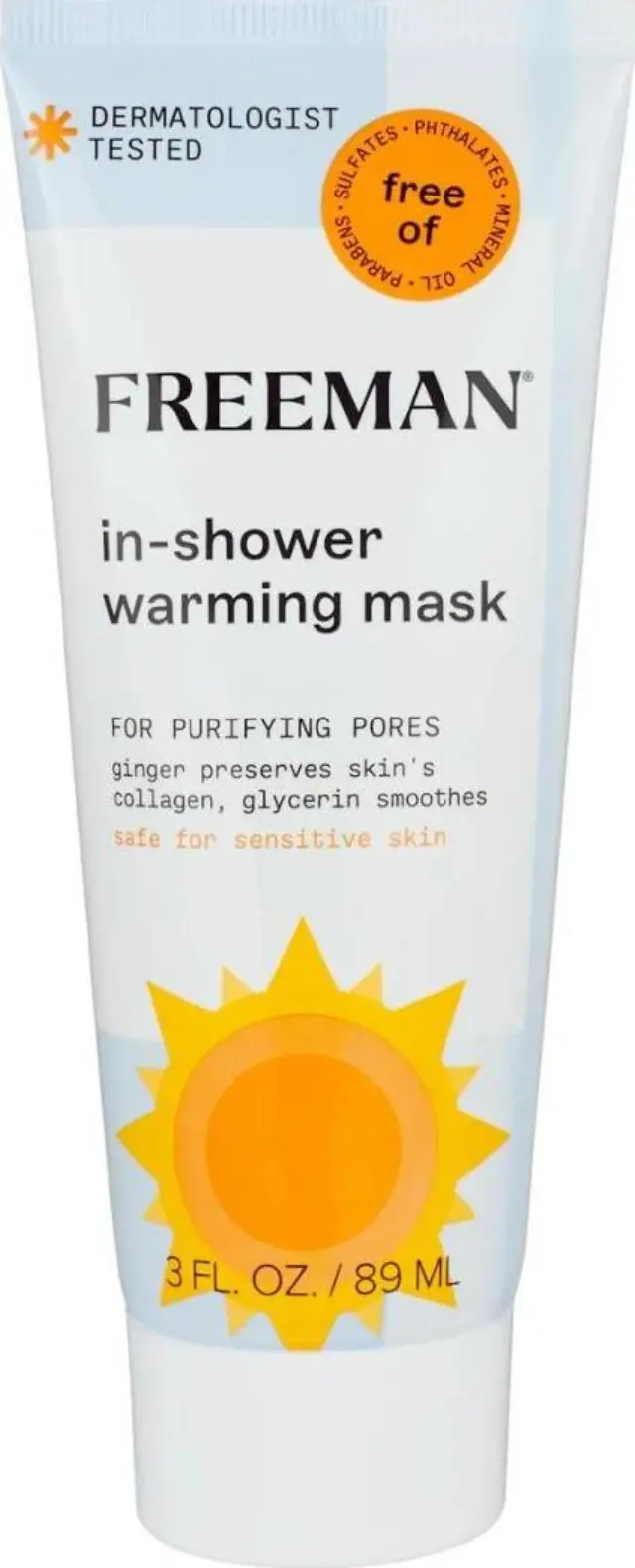 Freeman in-shower Warming Mask Μάσκα Προσώπου 89ml