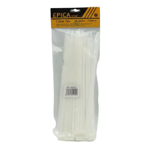 EPICA STAR ΔΕΜΑΤΙΚΑ ΚΑΛΩΔΙΩΝ 100ΤΜΧ 5*250mm EP-60523