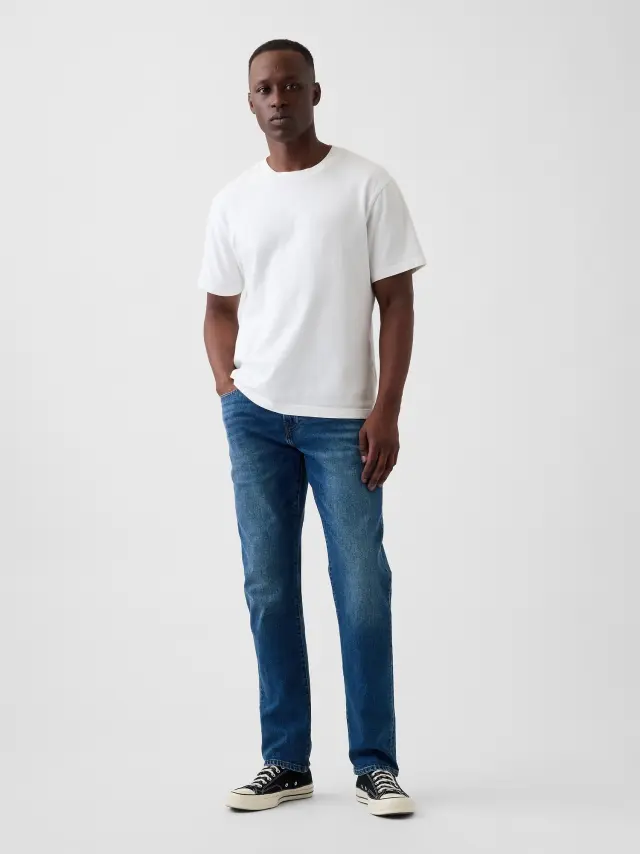 Ανδρικό Τζιν Παντελόνι Slim New Medium wash