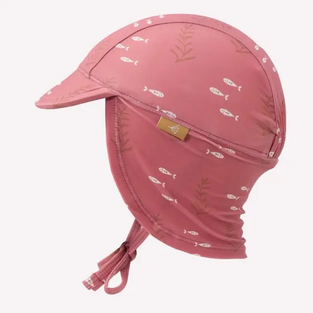 Βρεφικό Αντηλιακό Καπέλο FRESK για Κορίτσια Pink ΣΟΜΟΝ - 3-6 μηνών