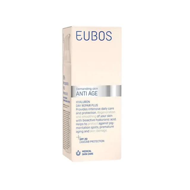 Eubos Hyaluron Day Repair Plus SPF20 Αντιρυτιδική Κρέμα Ημέρας 50ml