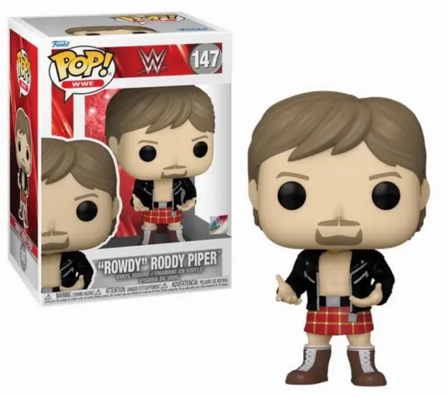 Funko Pop! WWE - Rowdy Roddy Piper #147 Vinyl Figure
