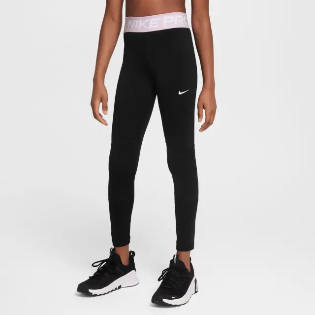 Nike Pro Dri-FIT ΠΑΙΔΙΚΟ ΚΟΛΑΝ (DA1028-014) - Μαύρο-Ροζ - XL 13-15 ετών