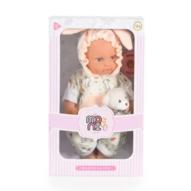 Moni Toys Μωρό Κούκλα 30cm Rabbit LS1255-2