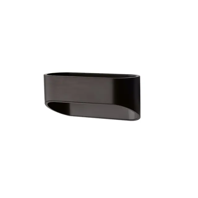 NEPHELE-ΦΩΤΙΣΤΙΚΟ ΕΠΙΤΟΙΧΟ ΜΑΥΡΟ ΜΑΤ ΜΕΤΑΛΛΙΚΟ LED COB 1X3W 3000K 280LM IP20 16X10X7,5CM / L35039BK