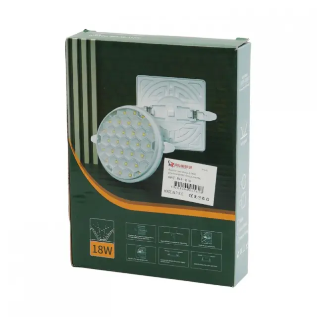 LED ΠΑΝΕΛ 18w ΜΕ ΤΡΟΦΟΔΟΤΙΚΟ TY-RH-010 3