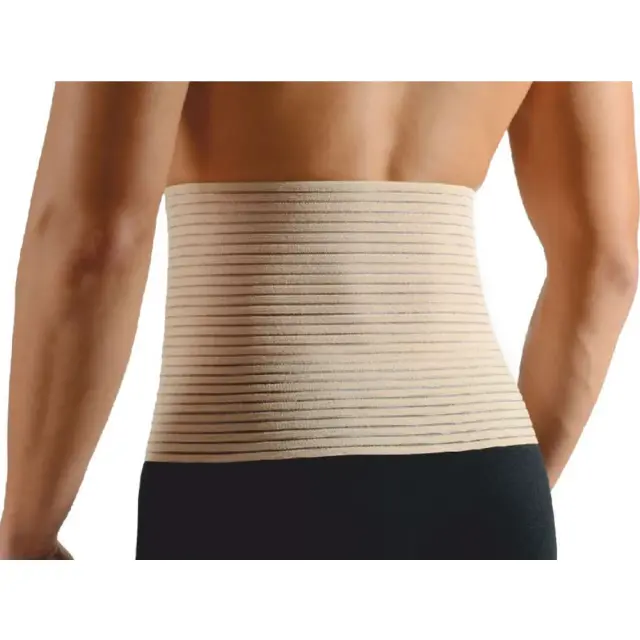 ANATOMIC LINE 5159 Ελαστική Μετεγχειρητική Ζώνη Μέσης Ύψους 21cm σε Μπεζ χρώμα - XXL
