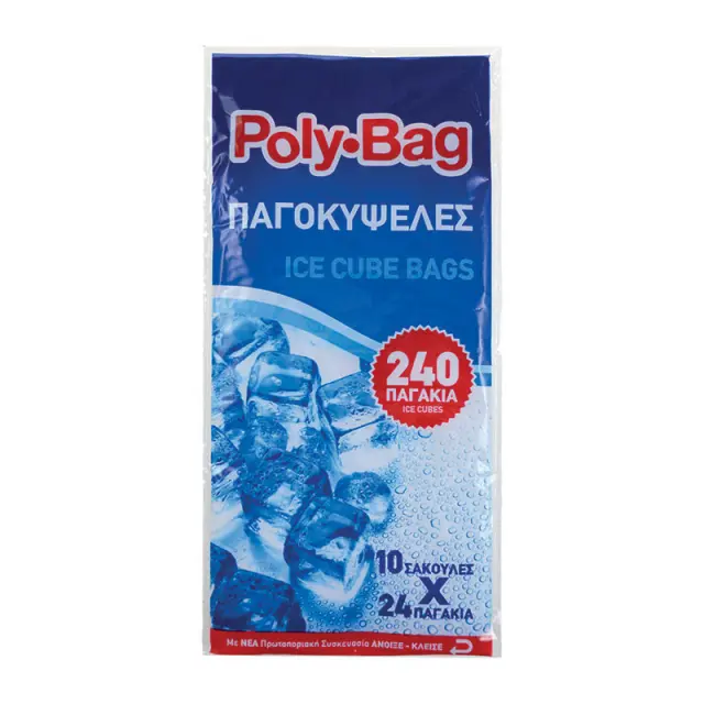 Polybag Παγοκυψέλες 10X24 Παγάκια