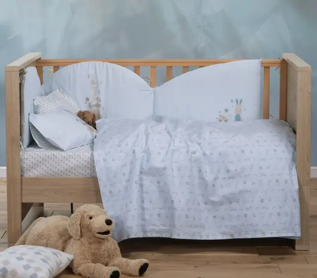 Πάντα Κούνιας Διπλής Όψης Baby Favorite Toys Aqua Nef-Nef 2