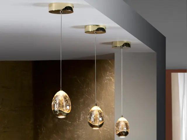 ROCIO 1 LED LAMP GOLD φωτιστικό κρεμαστό Χρυσό