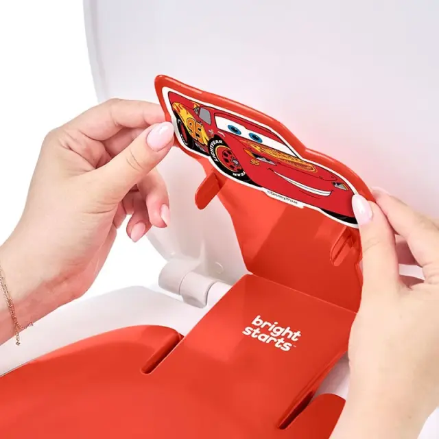 Bright Starts Disney Cars Flip and Sit Παιδικό Κάθισμα Τουαλέτας 3