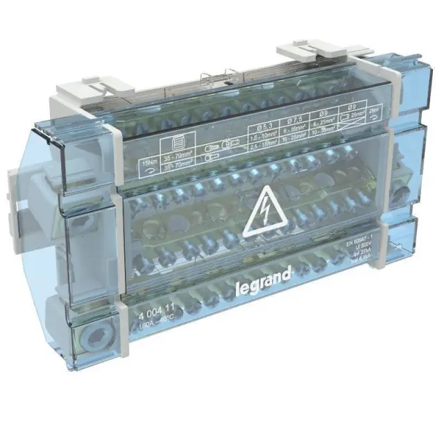 DISTRIBUTION BLOCK 4P 160A 10M