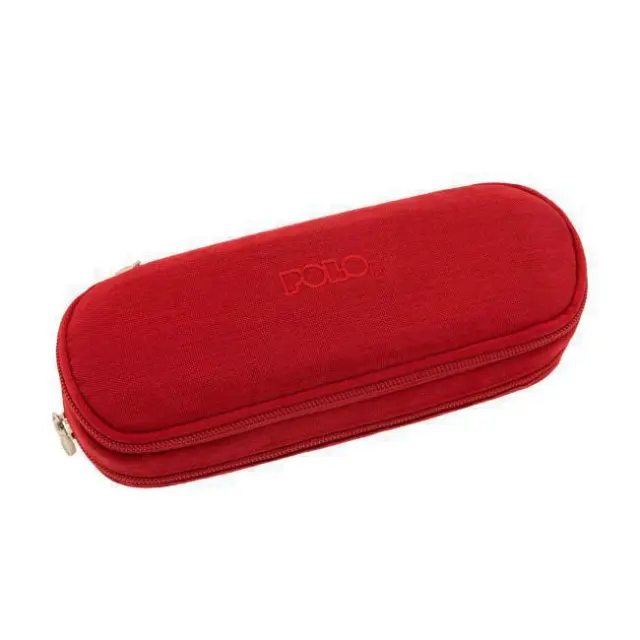 Polo Κασετίνα 2 θήκες Duo Box Jean Κόκκινη (937004-3101)
