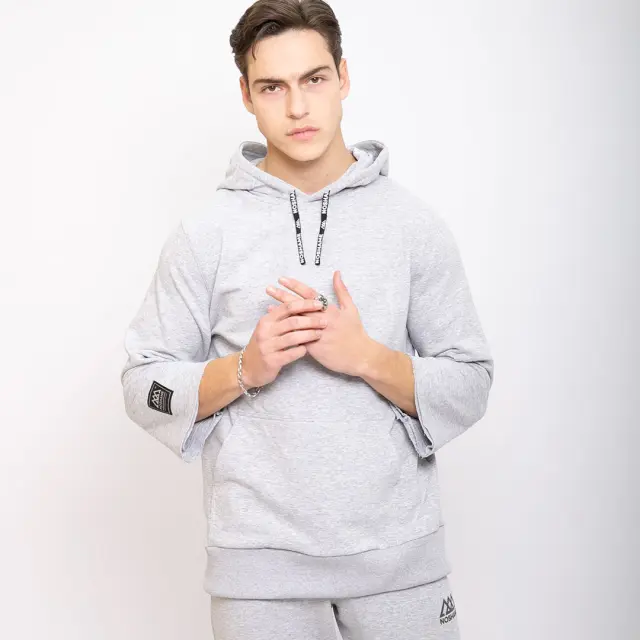 Φούτερ Noshame® Γκρι με κουκούλα Outlet - QR552217 - S