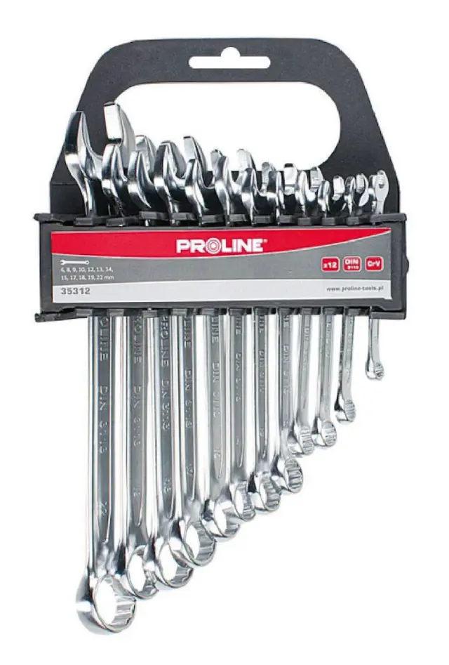Combination wrenches (6-22mm) 12pcs 35312 PROLINE