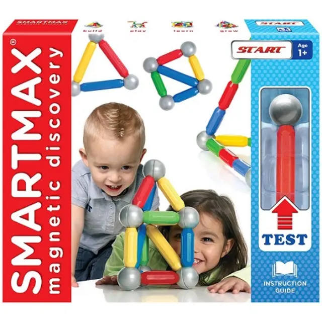 SmartMax Εκπαιδευτικό Παιχνίδι κατασκευές με μαγνήτη Start (23 τεμ) για 1+ ετών 124971