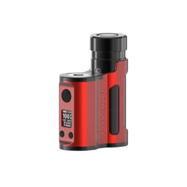 Paramour V2 SBS Mod 100W - Mechvape - Black Red