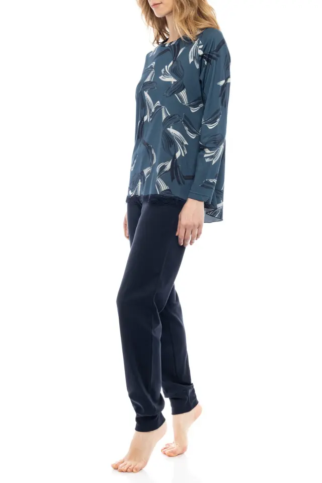 W1167 - Type - PYJAMA BLUE LEAF 2