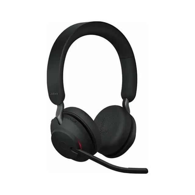 Jabra Multimedia Headset Evolve2 65 Stereo UC With Charging Stand Link 380c Black (26599-989-899)