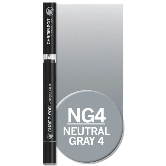Διπλός Μαρκαδόρος Chameleon - NG4 Neutral Gray
