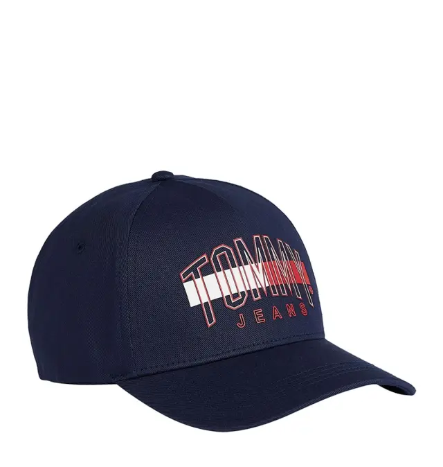 Καπέλο TOMMY JEANS 7523 TJM Graphic Cap Μπλε - ONE SIZE