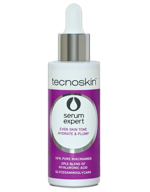 TECNOSKIN Serum Expert Even Skin Tone Hydrate & Plump Ορός Προσώπου για Κηλίδες & Πανάδες, 30ml