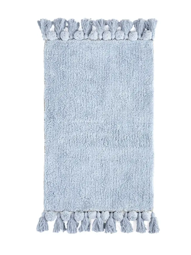 Nima Home Πατάκι Μπάνιου 50x80 Fresh Luxury - Soft Blue Γαλάζιο