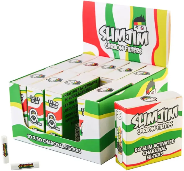 Φίλτρο Slim Jim 50 Ενεργού Ανθρακα 7.0mm - Classic Edition 2