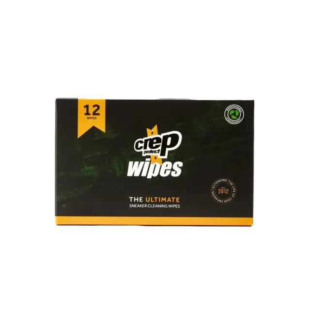 Crep Protect Cleaning Biodegradable Wipes Μαύρο 700016736 (Crep Protect) - One Size